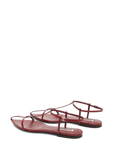 Sandali New Tripon in bordeaux Jil sander - donna JIL SANDER | J15WP0081P8226609